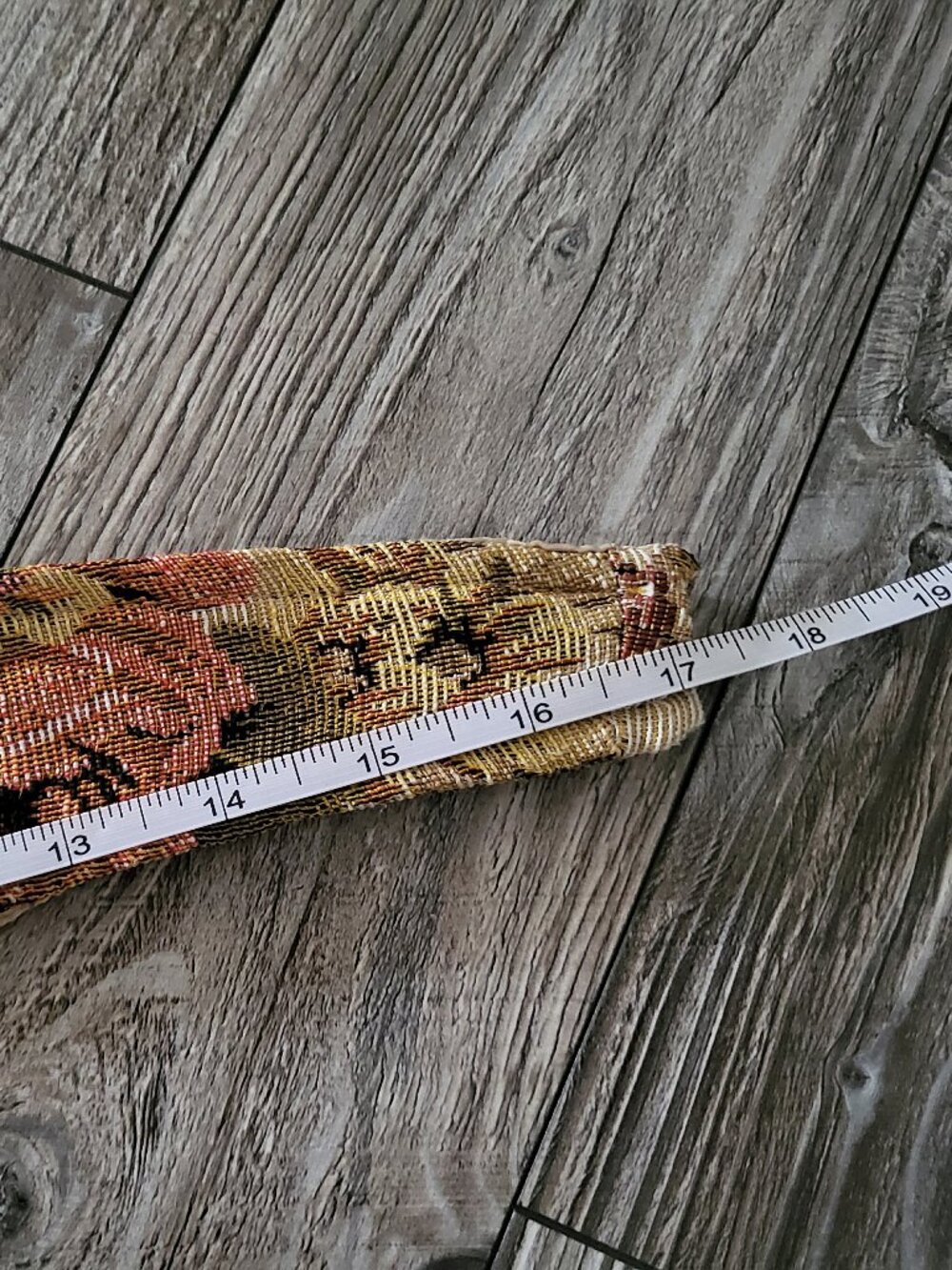 Floral Tapestry Corset Crop Vest Pearl Button Cottagecore - Picture 8 of 13